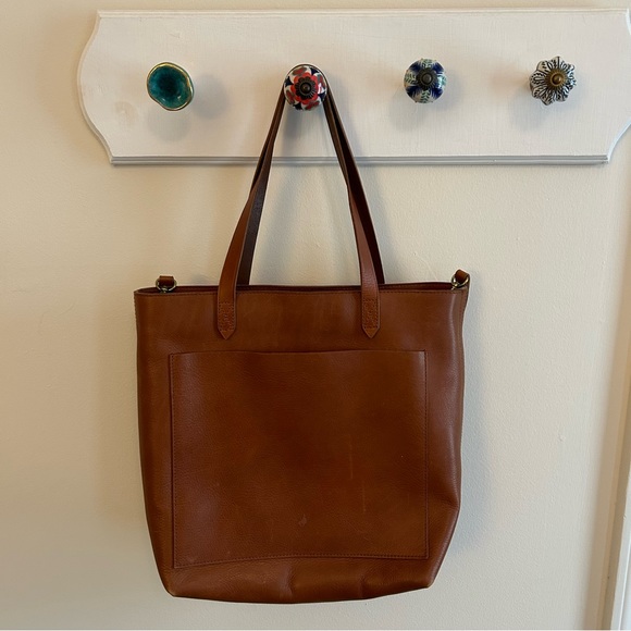 Madewell Medium Transport Tote Zip-top Crossbody - Picture 1 of 5
